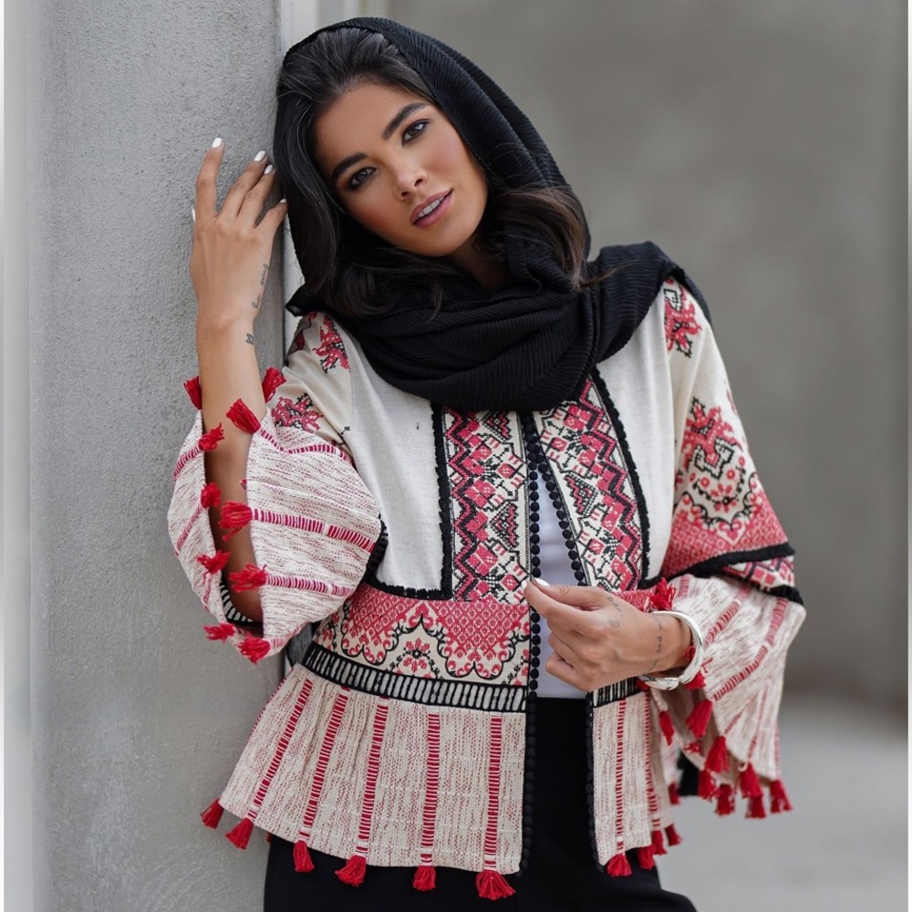 Handmade embroidered jacket